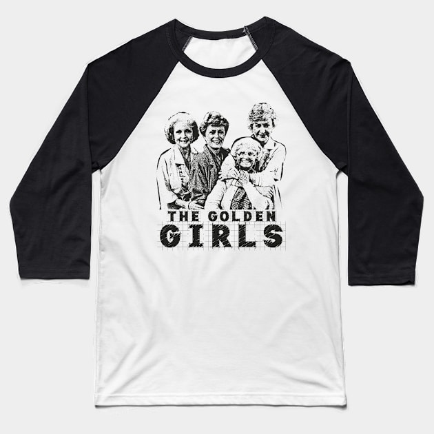 the golden girls Baseball T-Shirt by zonkoxxx